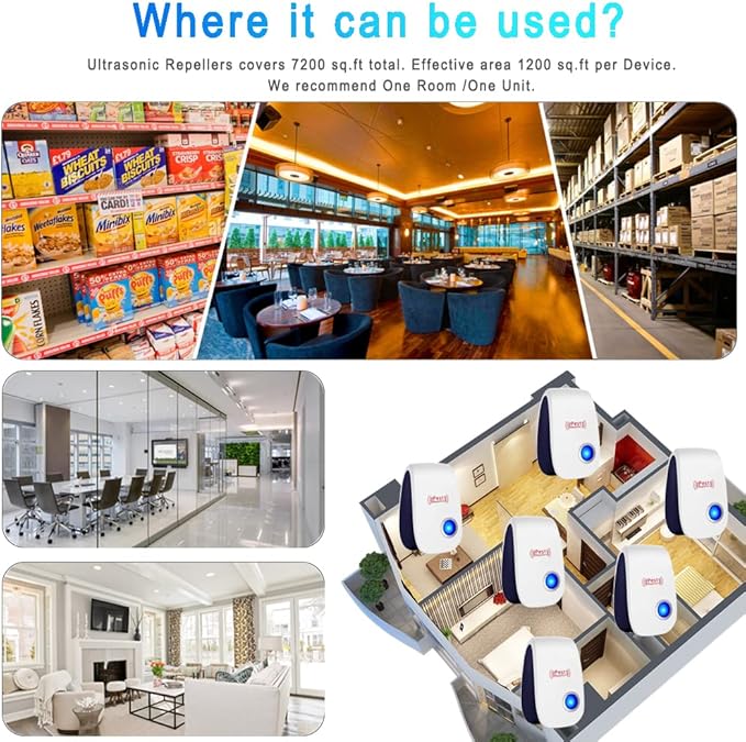 Repelente de Plagas Invisible y Sin Químicos